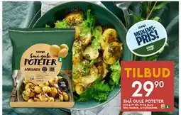 Coop Mega SMÅ GULE POTETER, Medlemspris tilbud