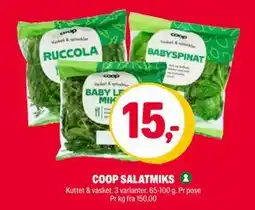 Coop Extra COOP SALATMIKS, NOK 15 tilbud