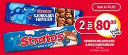 Coop Extra STRATOS MELKEGLEDE/ SJOKOLADEFAMILIEN, NOK 80 tilbud
