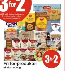 Spar Fri for-produkter tilbud