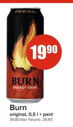 Spar Burn, NOK 19.9 tilbud