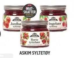 Meny ASKIM SYLTETØY tilbud