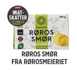 Meny RØROS SMØR FRA RØROSMEIERIET tilbud