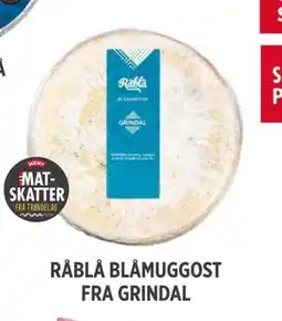 Meny RÅBLÅ BLÅMUGGOST FRA GRINDAL tilbud