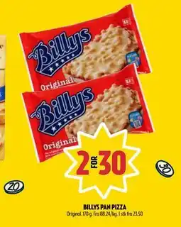 Coop Prix BILLYS PAN PIZZA, NOK 30 tilbud