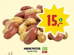 Coop Prix NORSKE POTETER, NOK 15 tilbud