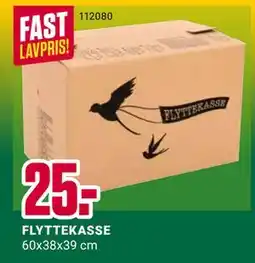 Europris FLYTTEKASSE, NOK 25 tilbud