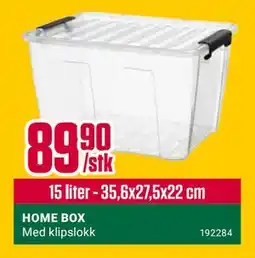 Europris HOME BOX, NOK 89.9 tilbud