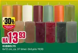 Europris KUBBELYS, NOK 13.93 tilbud