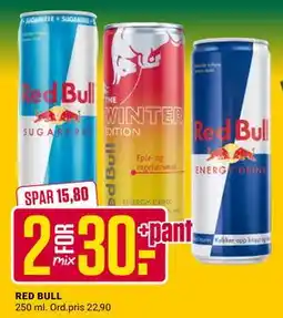 Europris RED BULL, NOK 30 tilbud