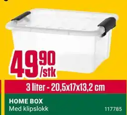 Europris HOME BOX, NOK 49.9 tilbud