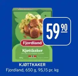 Rema 1000 KJØTTKAKER, NOK 59.9 tilbud