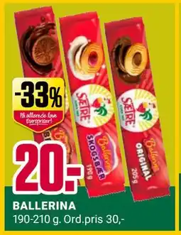 Europris BALLERINA, NOK 20 tilbud