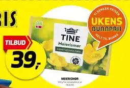 Bunnpris Meierismør, NOK 39 tilbud
