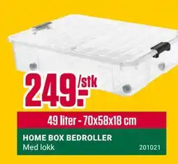 Europris HOME BOX BEDROLLER, NOK 249 tilbud