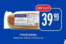 Rema 1000 FISKEPUDDING, NOK 39.9 tilbud