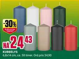 Europris KUBBELYS, NOK 24.43 tilbud