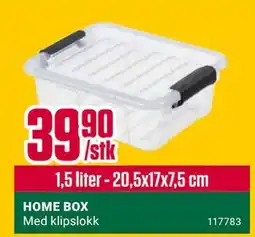 Europris HOME BOX, NOK 39.9 tilbud
