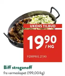 Jacobs Biff stroganoff, NOK 19.9 tilbud