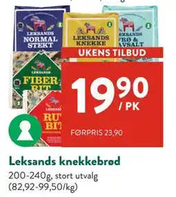 Jacobs Leksands knekkebrød, NOK 19.9 tilbud