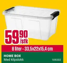 Europris HOME BOX, NOK 59.9 tilbud