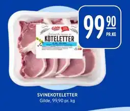 Rema 1000 SVINEKOTELETTER, NOK 99.9 tilbud