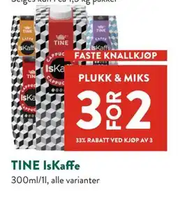 Jacobs TINE IsKaffe tilbud