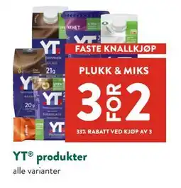 Jacobs YT produkter tilbud