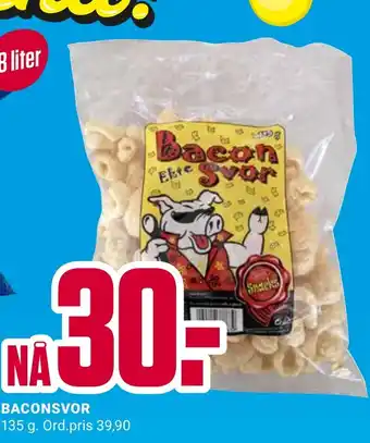 Europris BACONSVOR tilbud