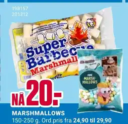 Europris MARSHMALLOWS tilbud