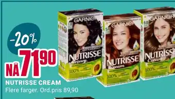Europris NUTRISSE CREAM tilbud