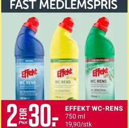 Europris EFFEKT WC-RENS tilbud