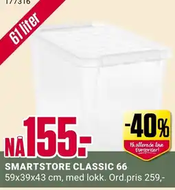 Europris SMARTSTORE CLASSIC 66 tilbud