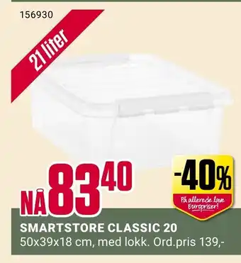 Europris SMARTSTORE CLASSIC 20 tilbud