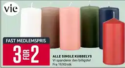 Europris ALLE SINGLE KUBBELYS tilbud