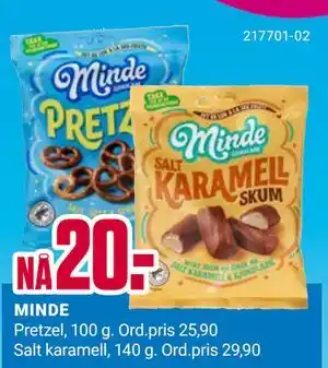 Europris MINDE, NOK 20 tilbud