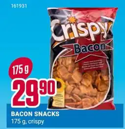 Europris BACON SNACKS, NOK 29.9 tilbud