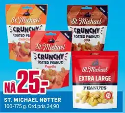 Europris ST. MICHAEL NØTTER, NOK 25 tilbud