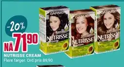 Europris NUTRISSE CREAM, NOK 71.9 tilbud