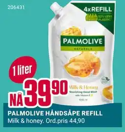 Europris PALMOLIVE HÅNDSÅPE REFILL, NOK 39.9 tilbud