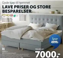 JYSK NEVLA GC5 kontinentalseng grå-23, NOK 7000 tilbud