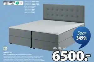 JYSK SKOLLA STORAGE PC40 kontinentalseng grå-23, NOK 6500 tilbud