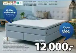 JYSK SOKNA GC35 kontinentalseng grå-27, NOK 12000 tilbud