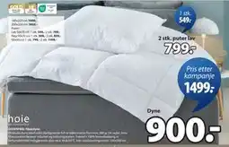 JYSK DOWNFEEL fiberdyne tilbud