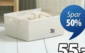 JYSK JUTE kurvserie, NOK 55 tilbud
