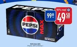 Rema 1000 PEPSI MAX 10PK, NOK 99, App-pris tilbud