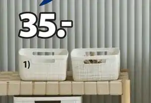 JYSK JUTE kurvserie, NOK 35 tilbud