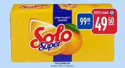 Rema 1000 SOLO SUPER 10P, NOK 99, App-pris tilbud