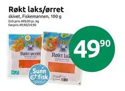 Joker Røkt laks/ørret, NOK 49.9 tilbud