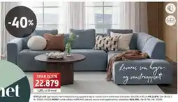 Bohus OTELLO LUX hjørnesofa, NOK 22879 tilbud